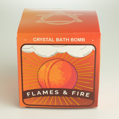 Bomba de baño de cristal - Fuego