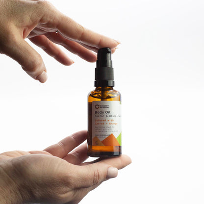 Organic Body Oil 50ml - Carrot and Orange
