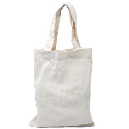 Bolso Pequeño Algodón Natural 4oz 25x20cm