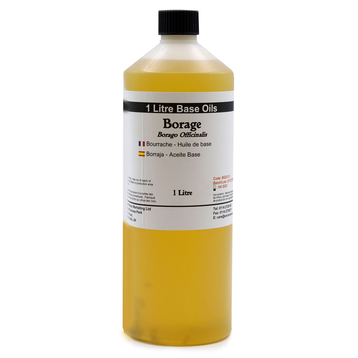Aceite Base Borraja 1L