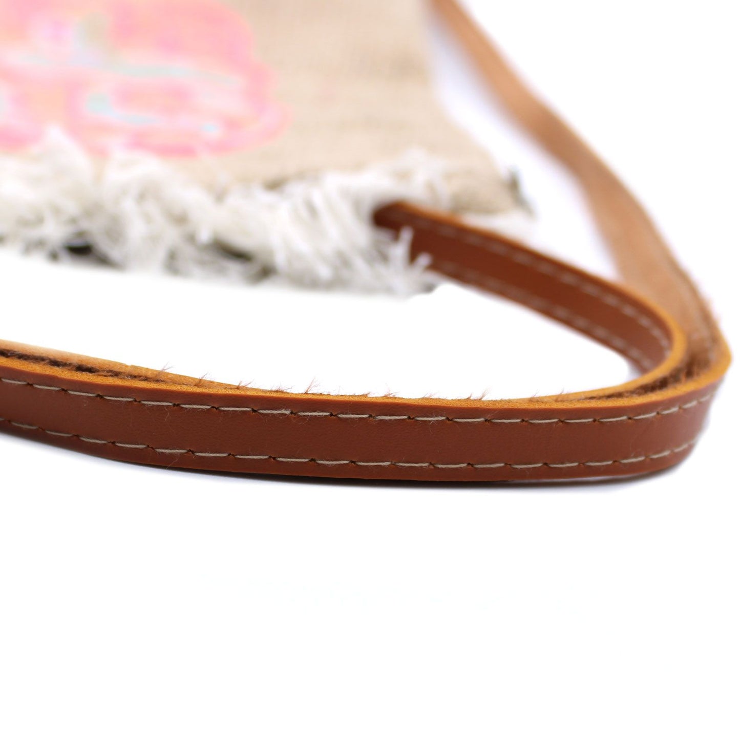 Bolso con flecos - Estampado Mandela