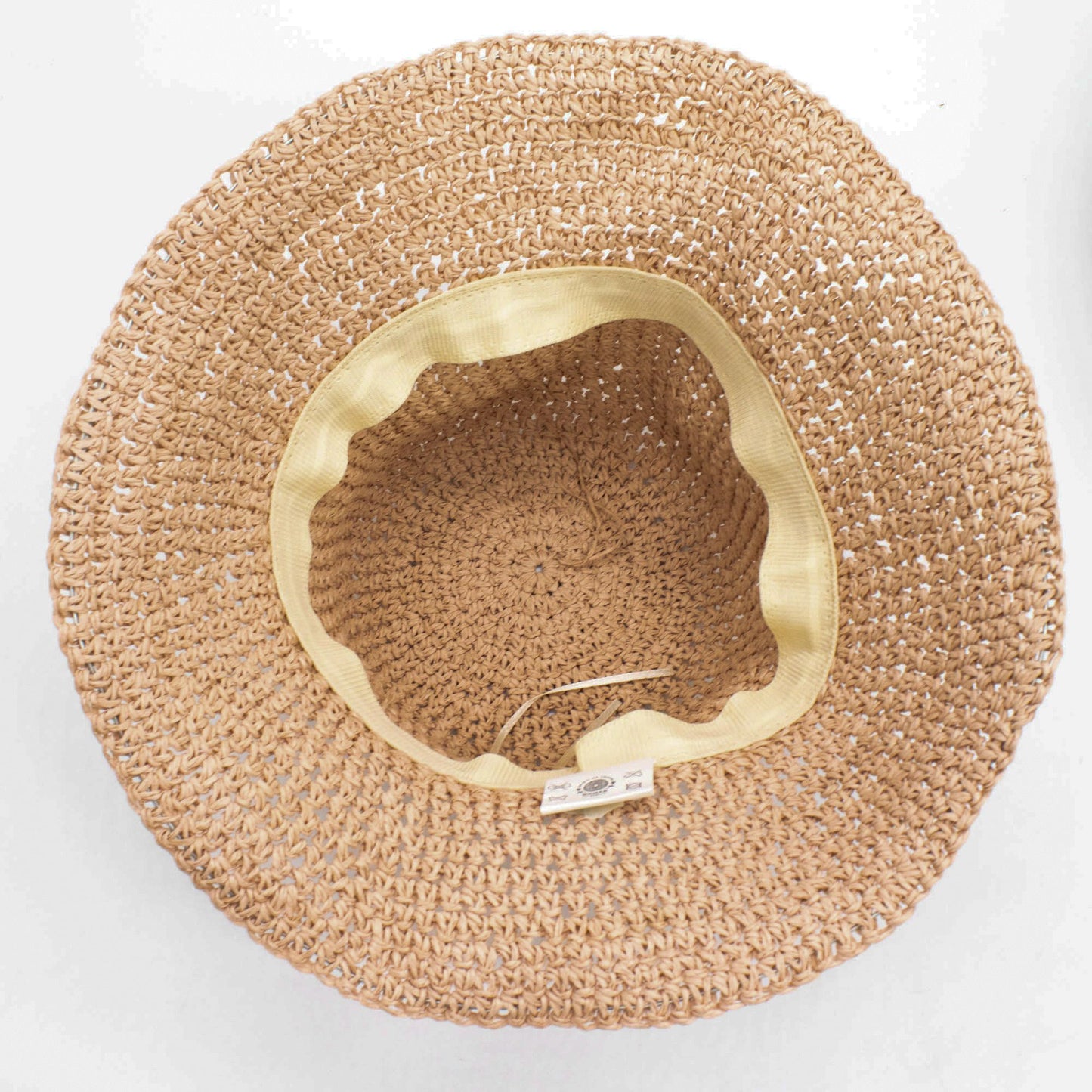 Nomad Sari Chapeau de paille à large bord - Rose Poudré