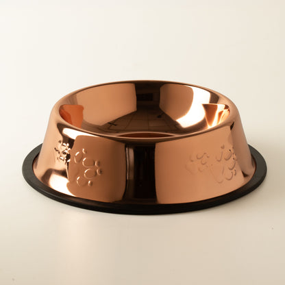 Tazones para comida PAW - Estilo único en cobre - 18 cm - Acero inoxidable (304)