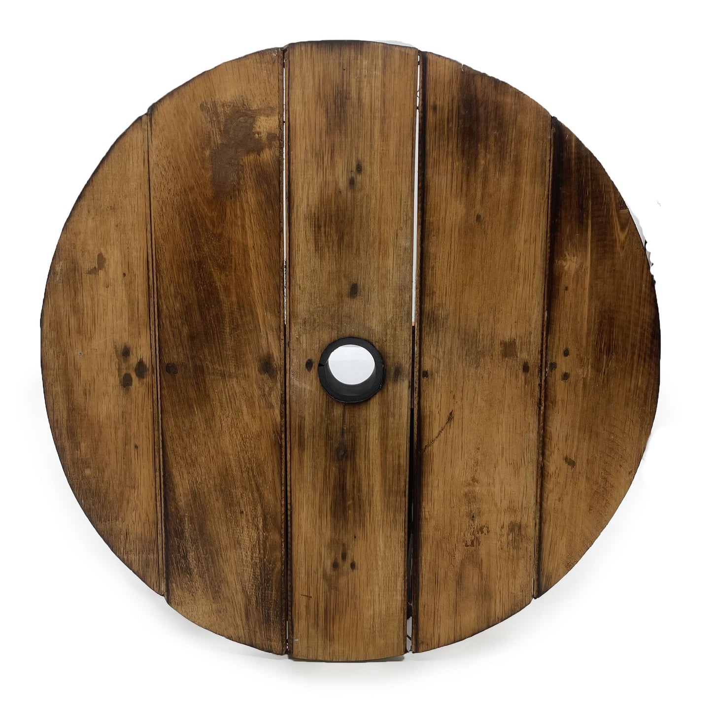 Tabouret et porte-parapluie en forme de tonneau de bière - Naturel