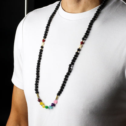 Collier d'essence volcanique - Guérison émotionnelle
