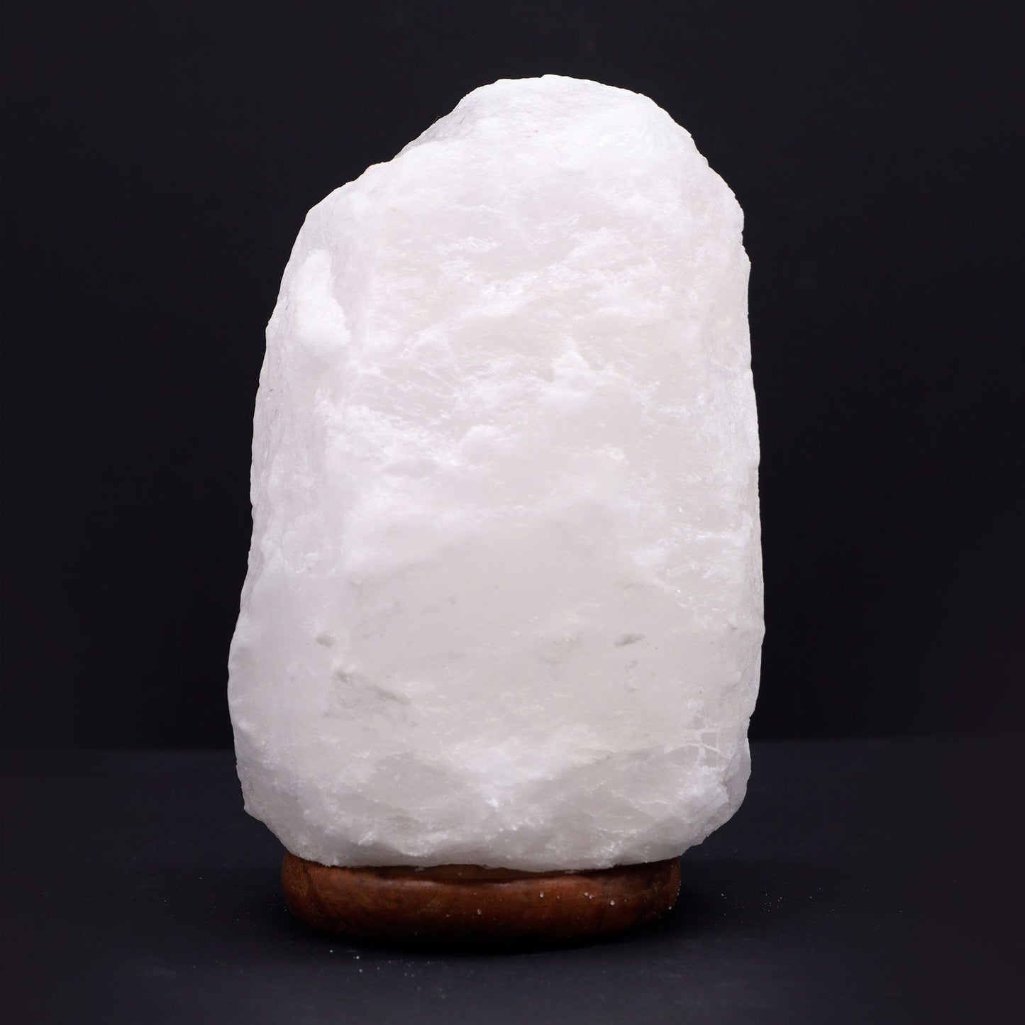 Lampe de sel de roche de l'Himalaya et base : environ 3 à 5 kg