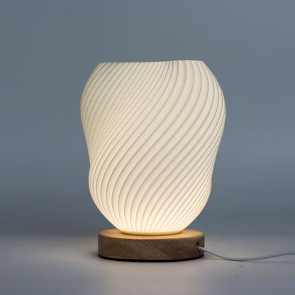 Lampe New Wave - USB - 3 réglages - Twisted Shell