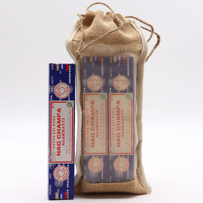 Bolsa Larga Yute Lavada 35x15cm