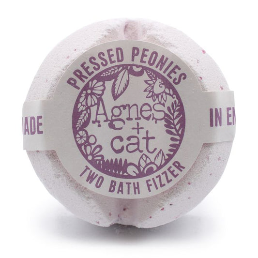 Gift Set: Peony & Tea & Rose Bath Bomb + Coffee & Nut Candle