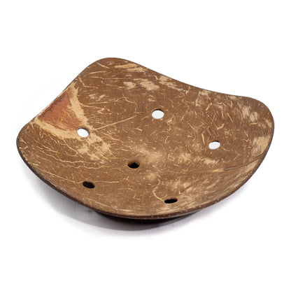 Jabonera de Coco Natural - Cuadrada - 11 cm
