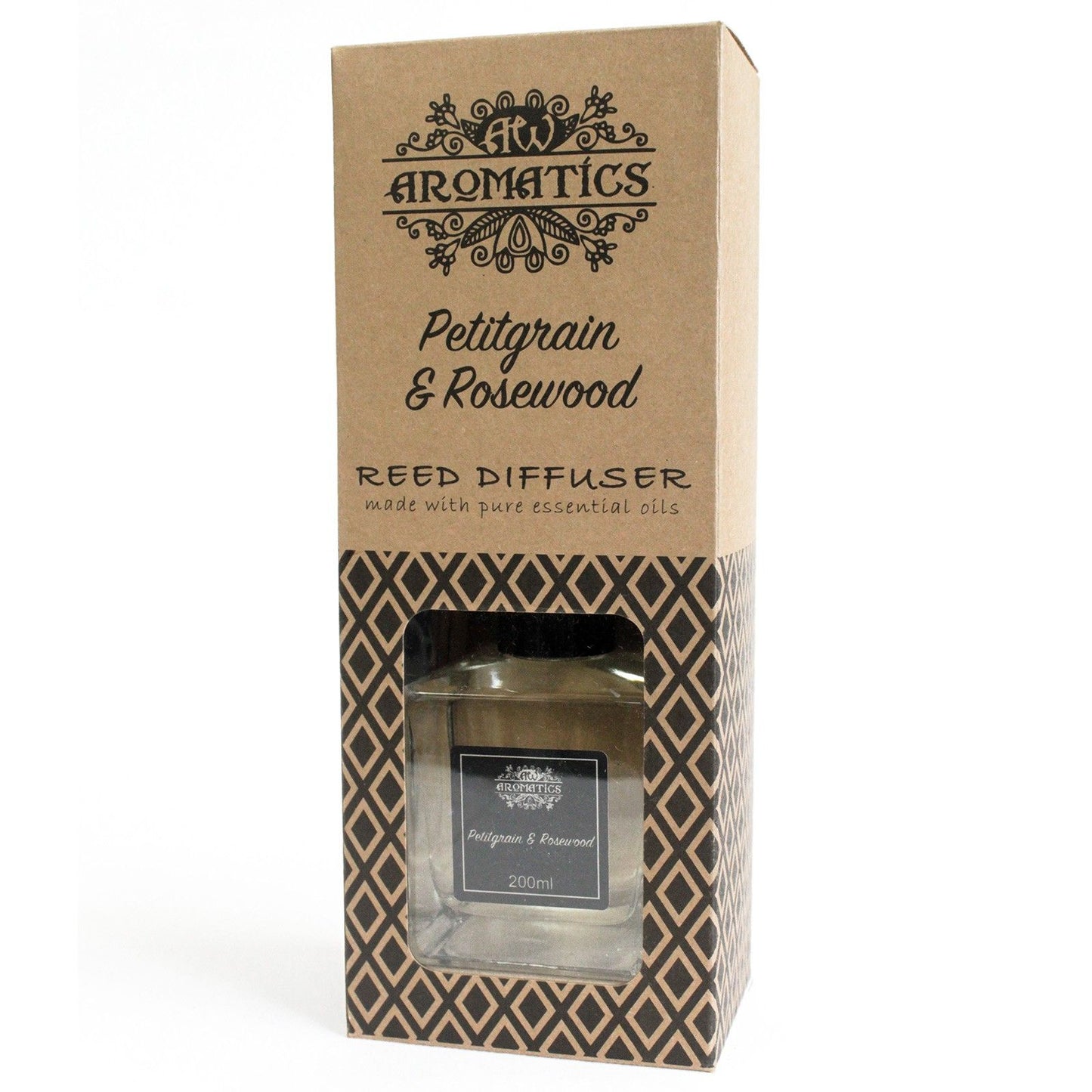 Difusor de Varillas Petitgrain Palo de Rosa