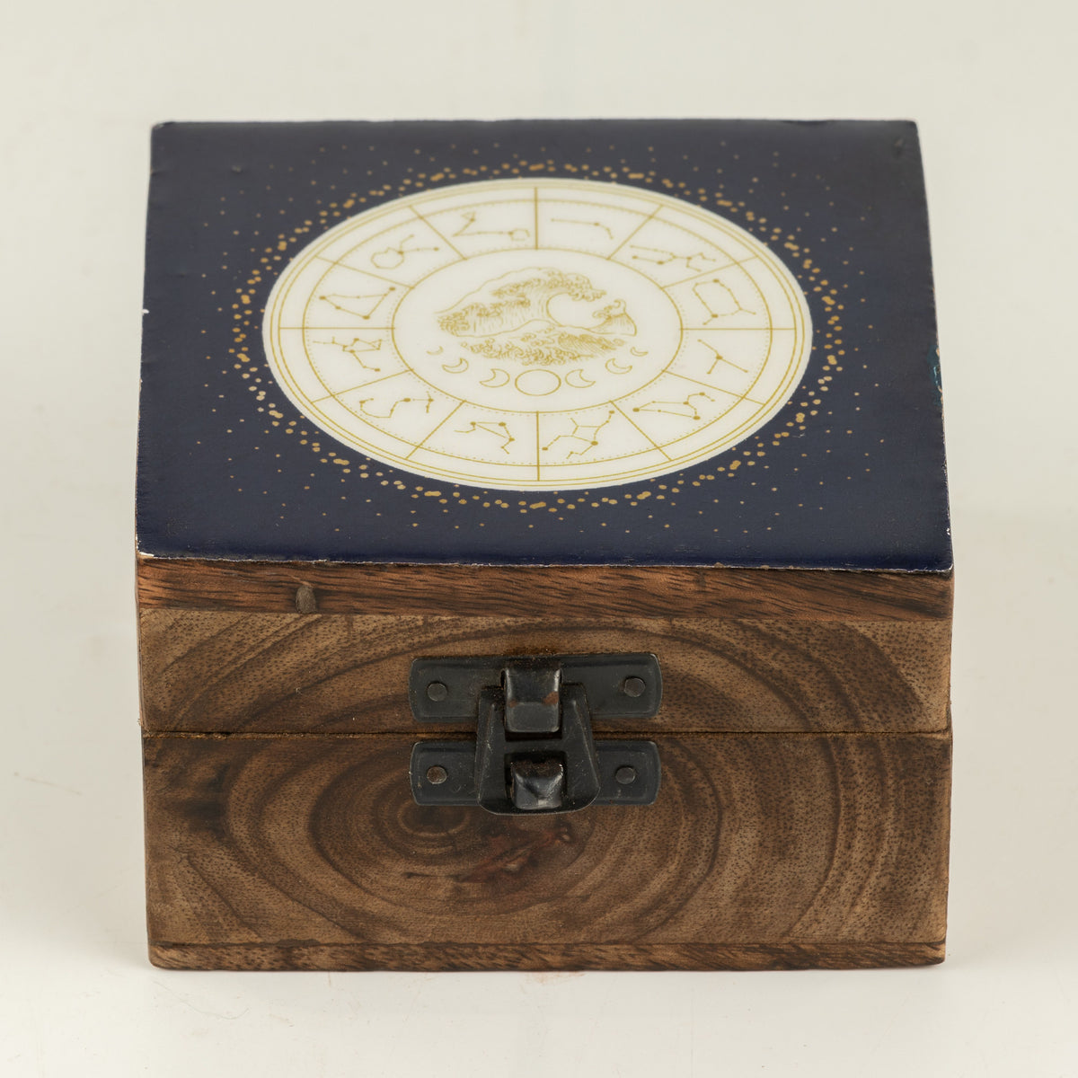Pequeña caja esmaltada - Acuario
