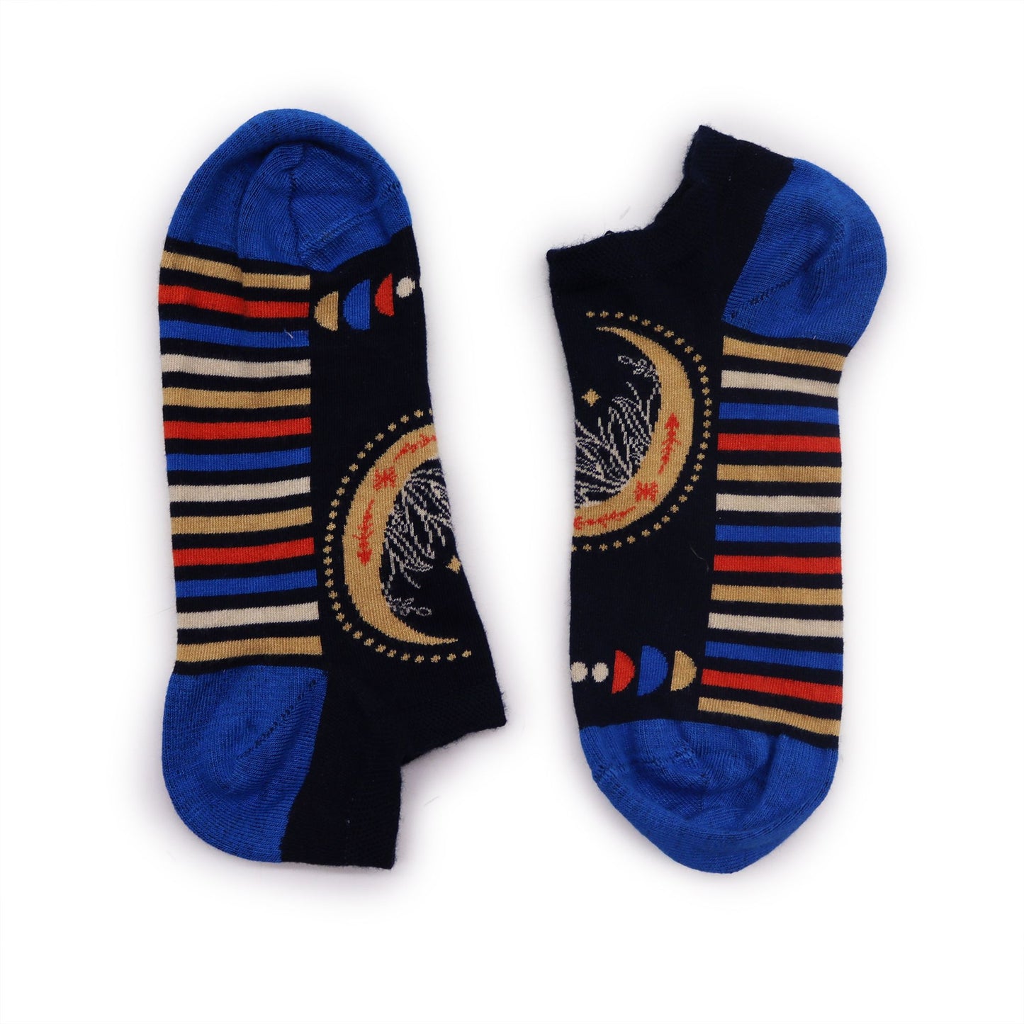 Calcetines bajos de bambú Hop Hare S/M (36-40) - Fases lunares