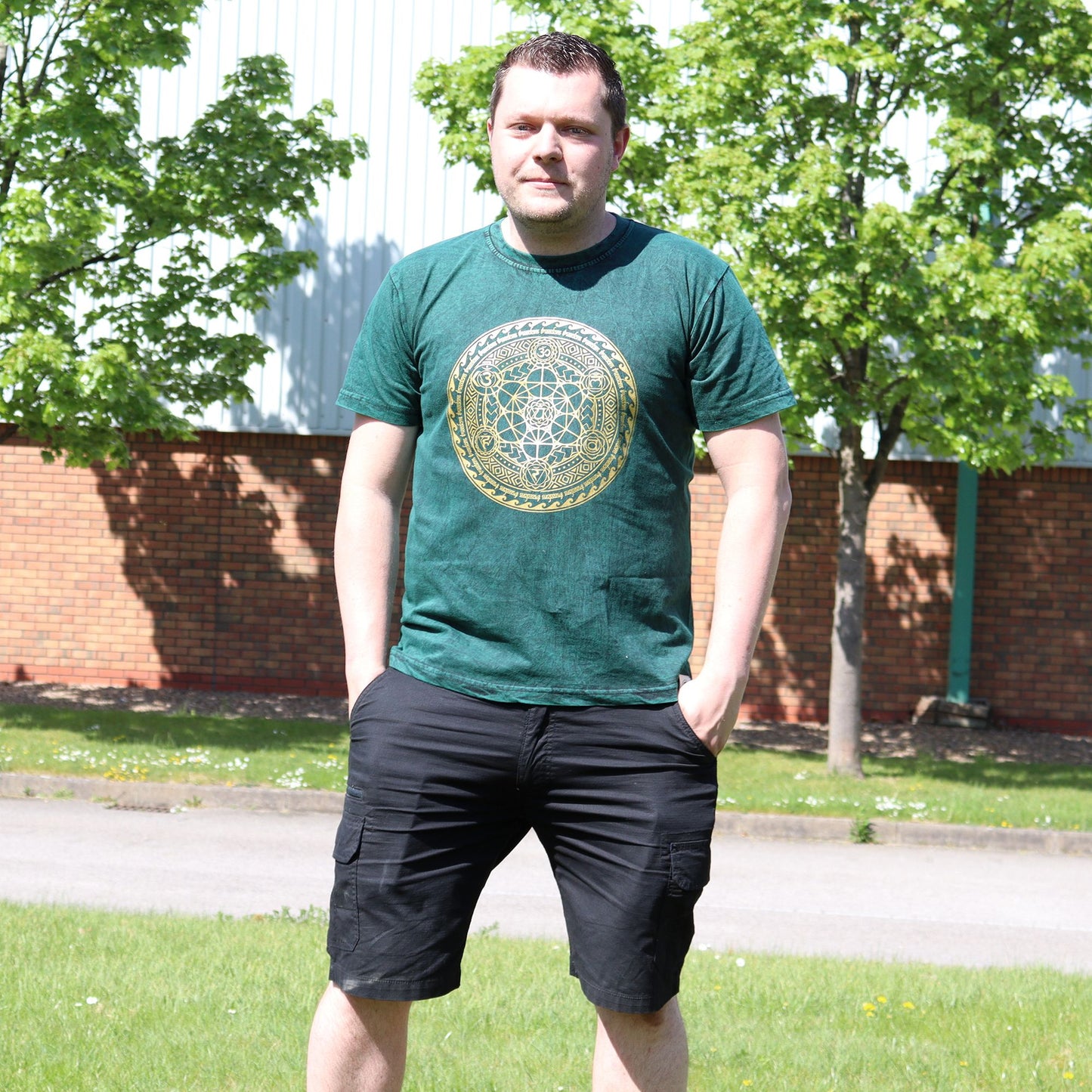 Camiseta Nomad Sari Extra Grande - Chakra - Verde