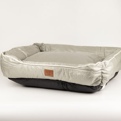Cama PAW – Mediana caqui beige – 70 × 60 × 15 cm