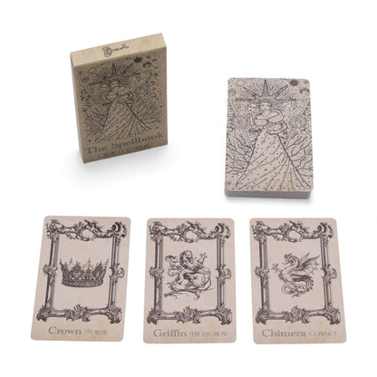 Cartes oracles du grimoire - jeu de sorcellerie