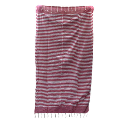 Toalla Pareo Algodón Rosa 100x180cm