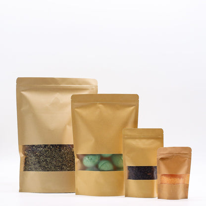 10 x Bolsa de café pequeña con salida de aroma - 9x18cm (125gm)