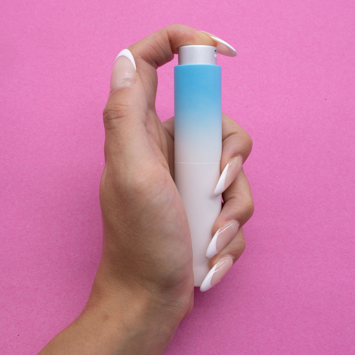 Botella de perfume giratoria - 10 ml - Azul sombreado