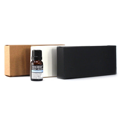 Caja para 6 Botellas de Aceites Esenciales de 10ml - Negro