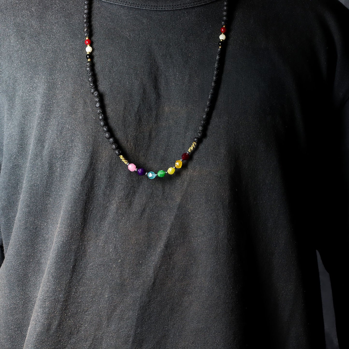 Collier d'essence volcanique - Guérison émotionnelle