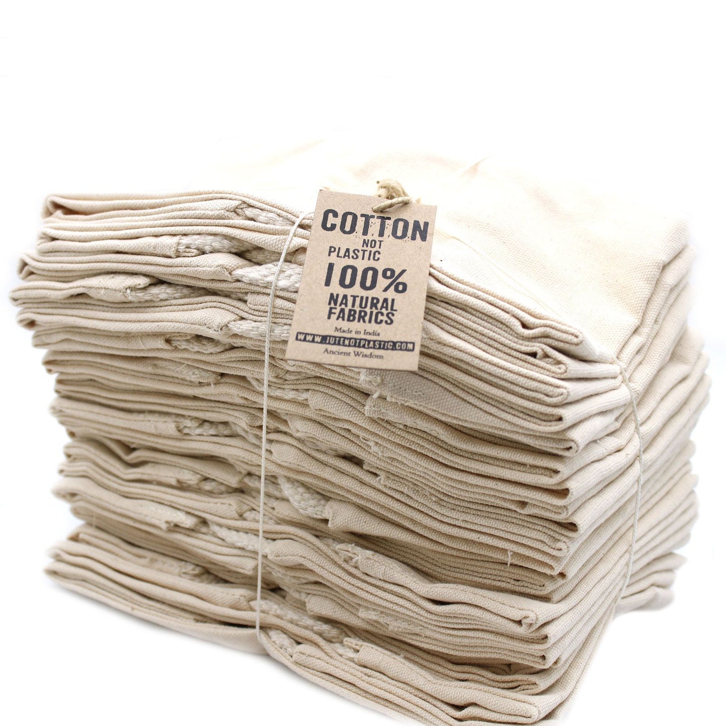 Sac naturel de 8 oz - non imprimé