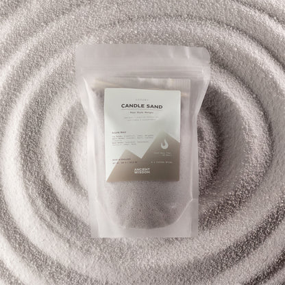 Vela perfumada Arena - Gris cálido - Azul Negro - 300g