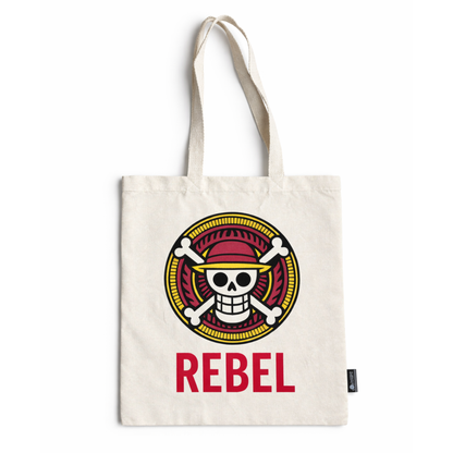 Nomad Sari Icónico Básico Bolso Tote - REBEL - Natural 4oz