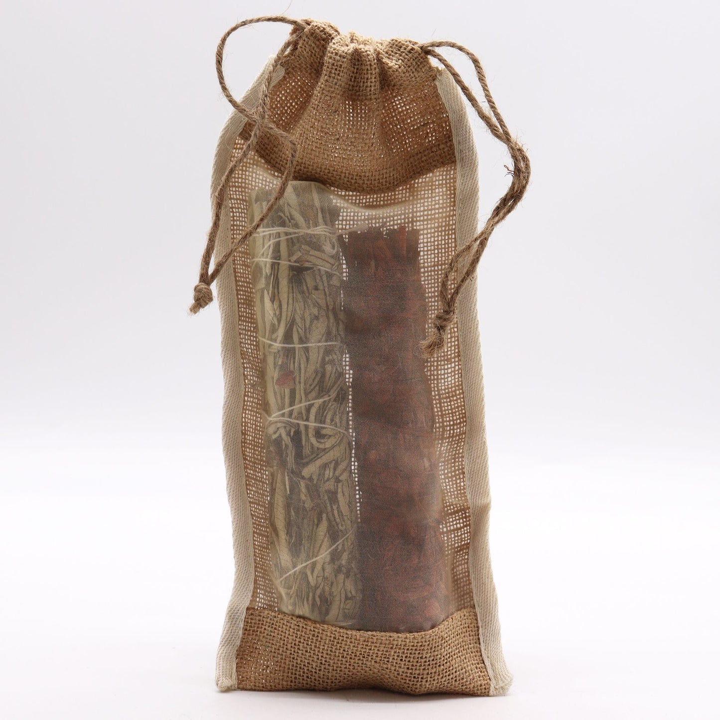 Bolsa Larga Yute Lavada 35x15cm