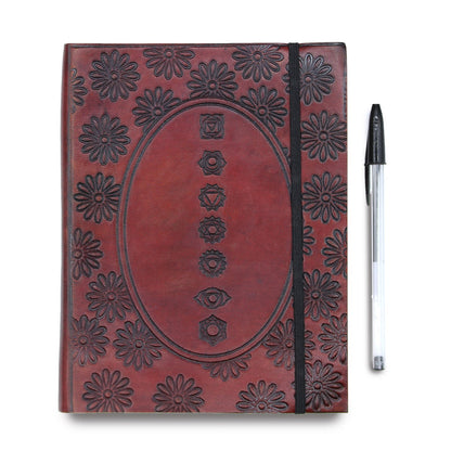 Cuaderno mediano con elástico - Diosa Cósmica
