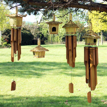 Caja Pqueña Redonda para Pájaros 17x17cm