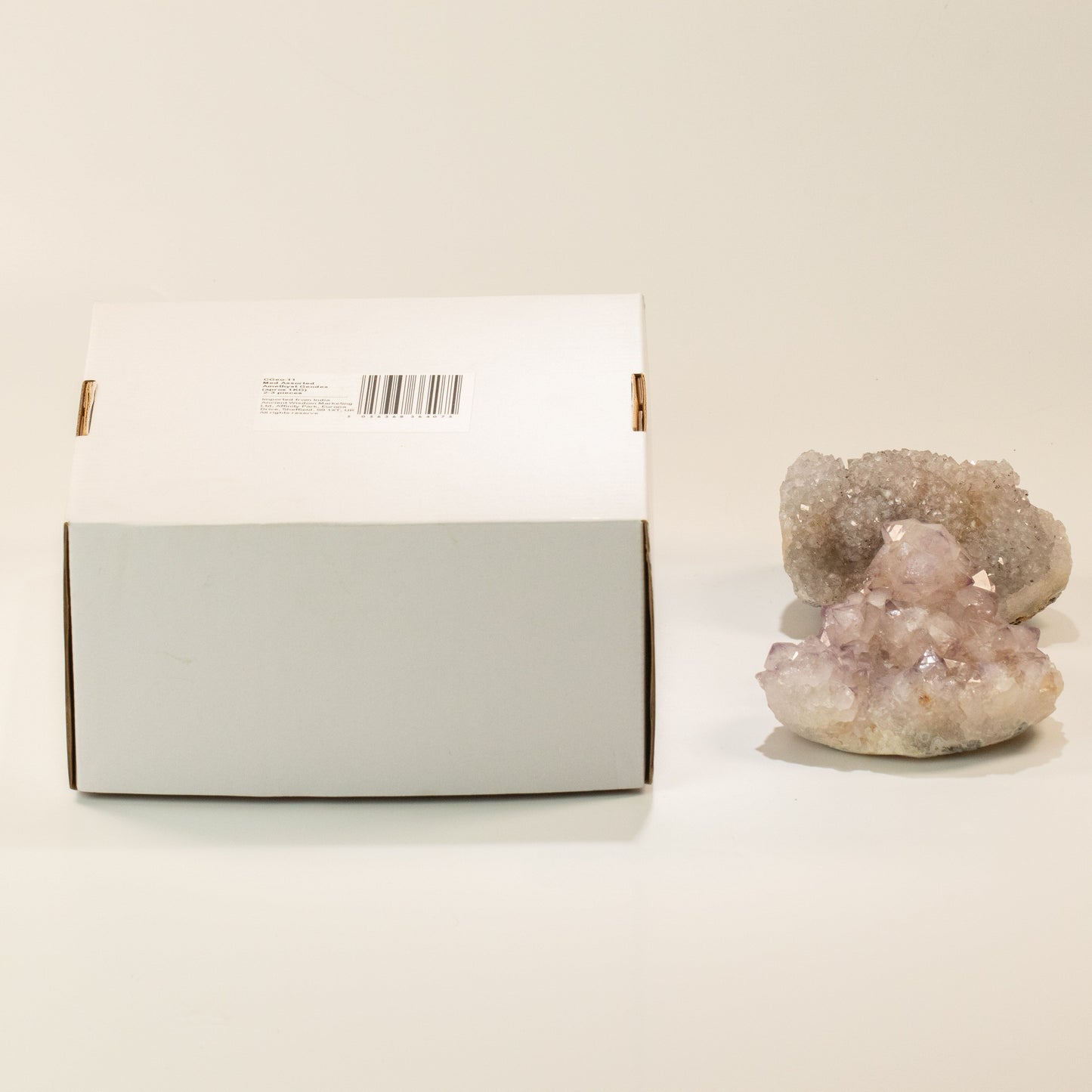 Geodas de amatista surtidas medianas - 6-9 cm (aprox 1 kg) 2-3 piezas