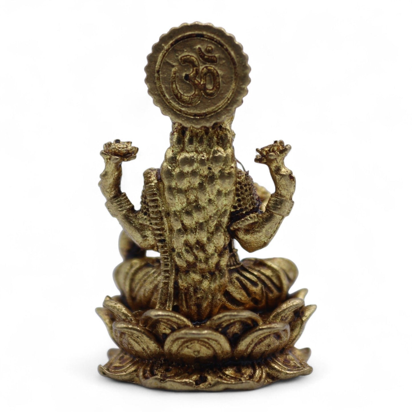 Miniaturgötter aus Messing - Laxmi (11 g) - 30 mm