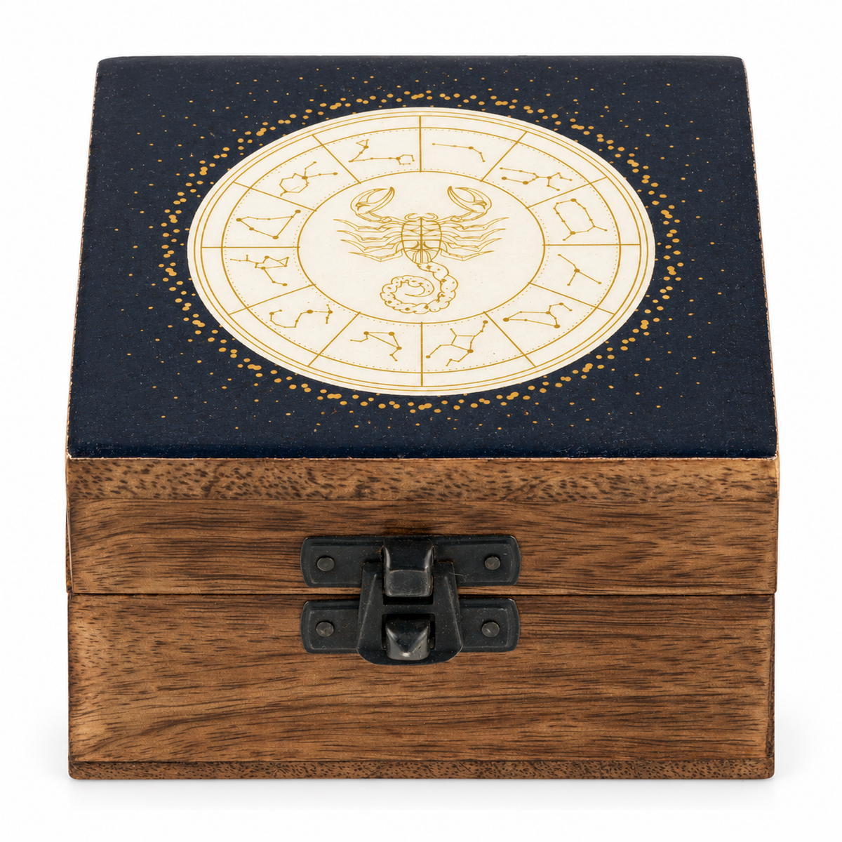 Pequeña caja esmaltada - Escorpio