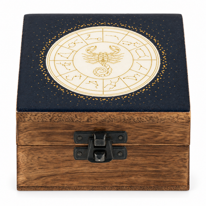 Pequeña caja esmaltada - Escorpio