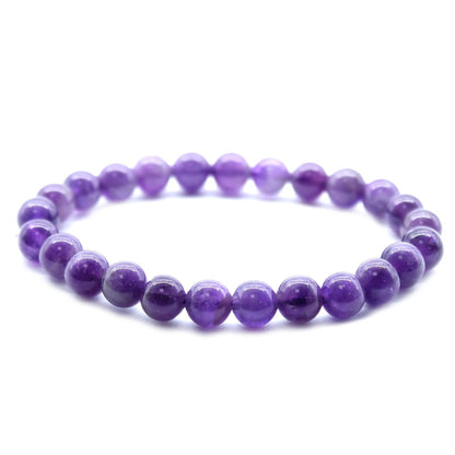 Brazalete de Energía Amatista 8mm