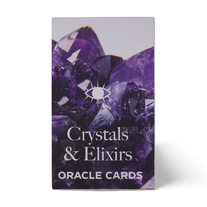Cartes Oracle des Cristaux et des Élixirs – Jeu de Cartes d'Énergie de Guérison
