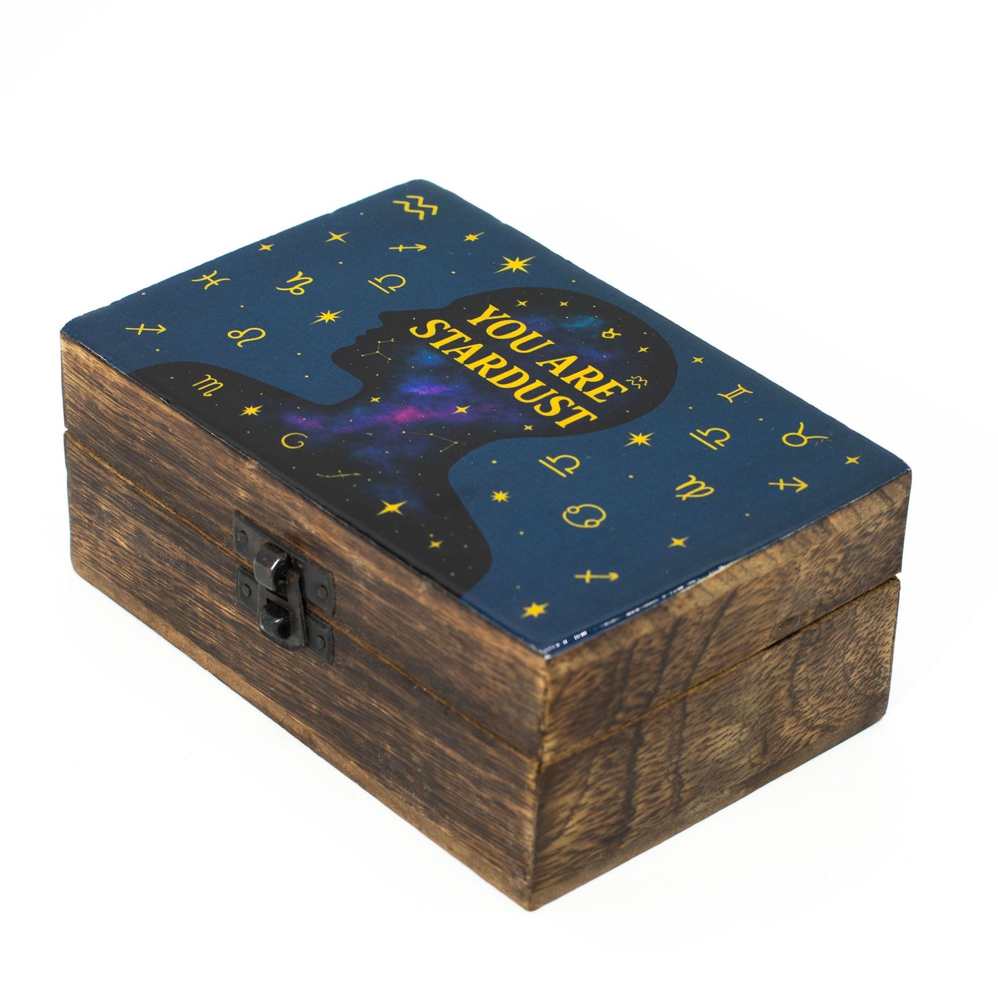 Boîte émaillée moyenne - Tu es poussière d'étoiles