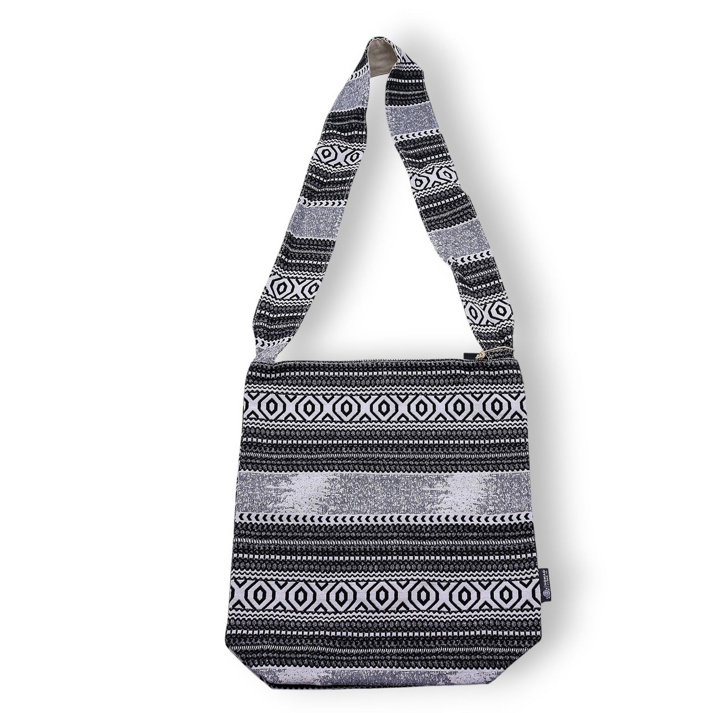 Bolsos Jacquard Naturales – Caravana Urbana – Bolso Tote Nómada