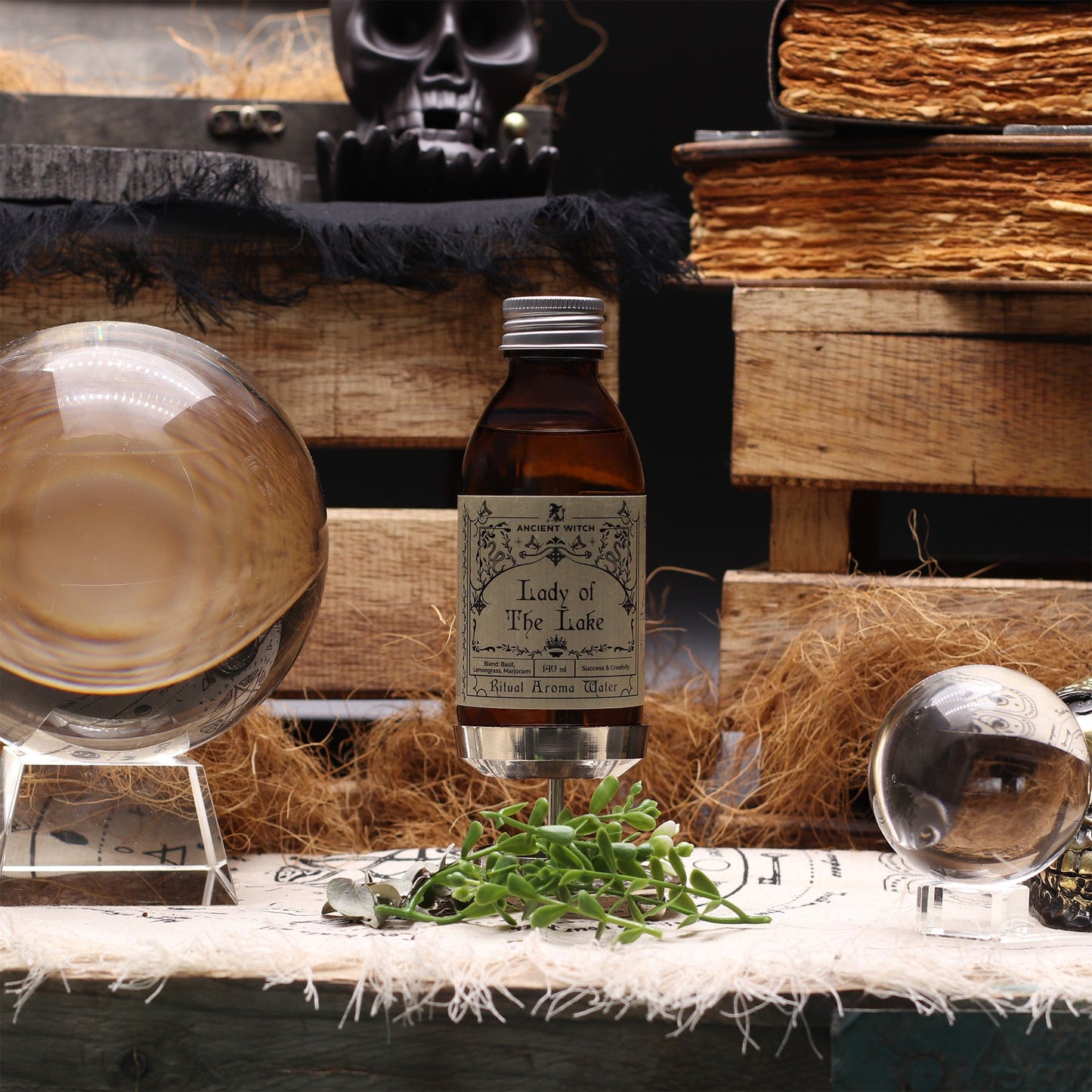 Agua de ritual de bruja antigua - Dama del Lago