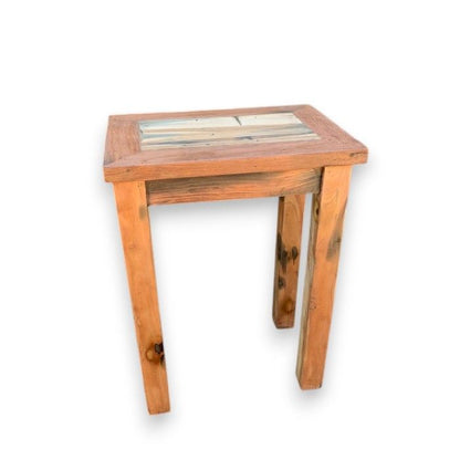 Mesa - Soporte de exhibición - Madera reciclada