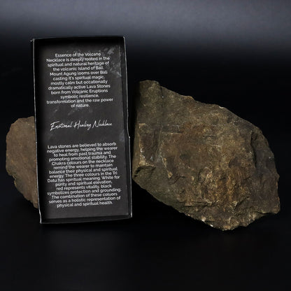 Collier d'essence volcanique - Guérison émotionnelle