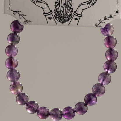 Pulsera de Poder Pequeña (17 cm x 6 mm) - Amatista