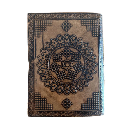 Carnets en cuir de style ésotérique assortis (6 x 4,5 pouces) - Vitrine