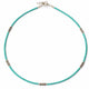 Collar nepalí de gemas extrafinas - Turquesa y lágrima