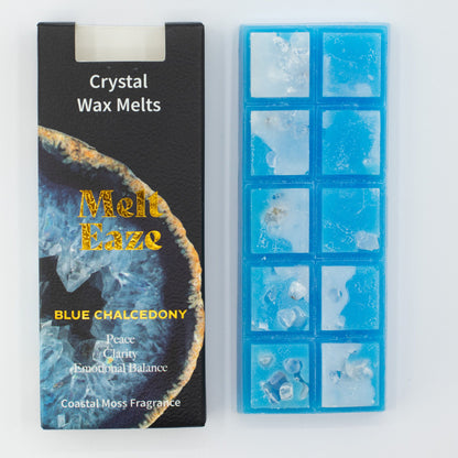 MeltEaze Pastillas de Cera 50 g - Aquamarine Wave - Coastal Moss