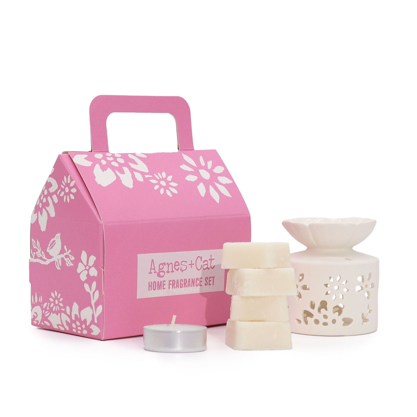 Set de Regalo de Bienestar Agnes & Cat - Té y Rosas