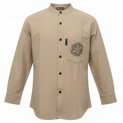 Nomad Sari Kathmandu Camisa - Piedra - XL