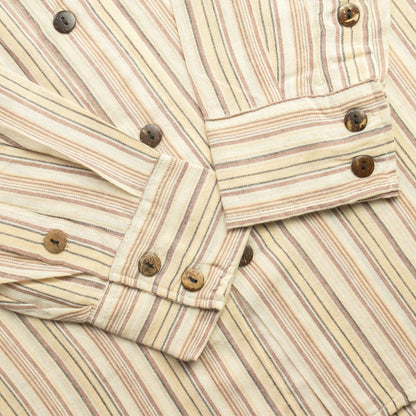 Nomad Sari Camisa de abuelo - Marrón beige - Mediano