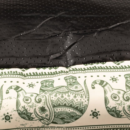 Paw Bed - Lucky Elephant - Verde - 60x50x14cm